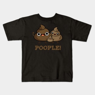 Poople Funny Poop Pun Kids T-Shirt